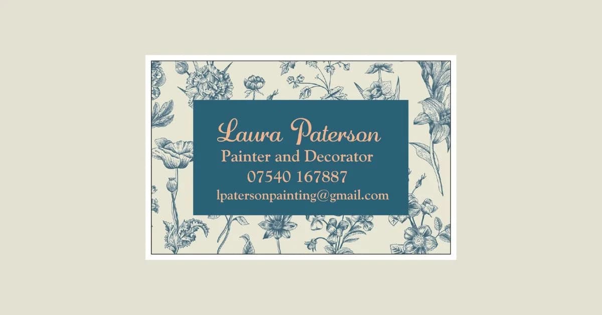 Laura Paterson - Painter and Decorator
