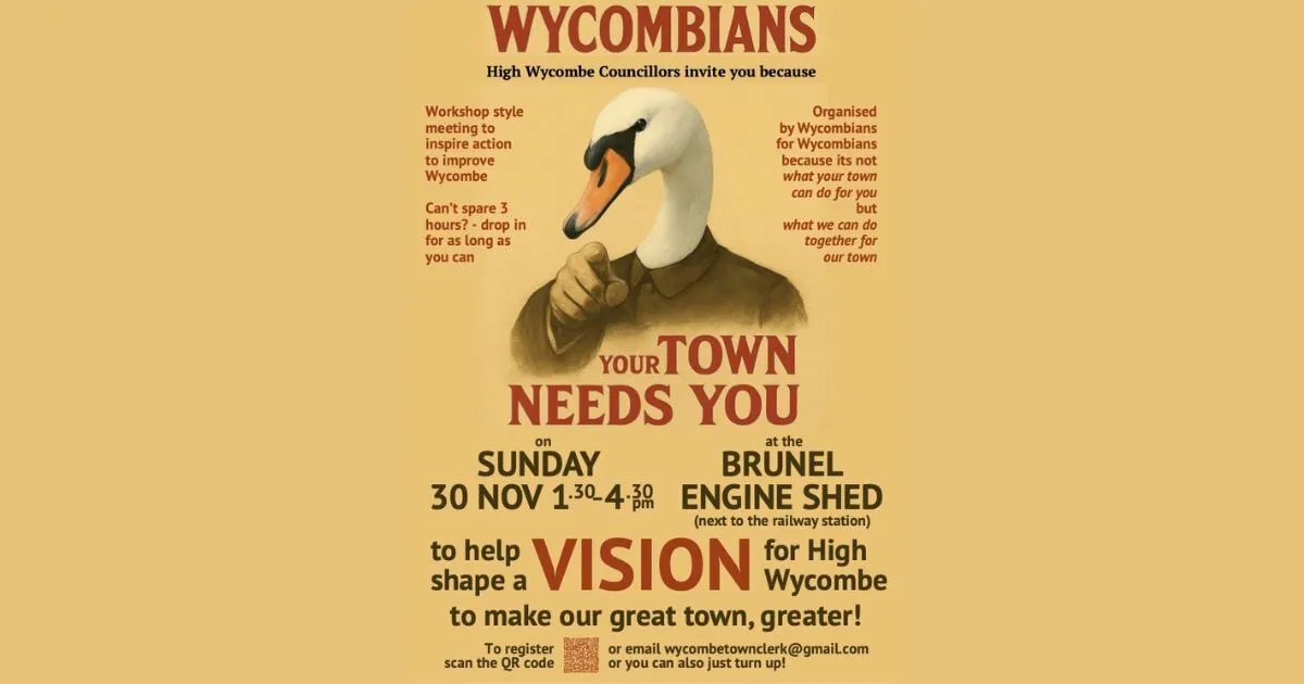 🫵 Wycombe Needs You (At The Town Meeting)